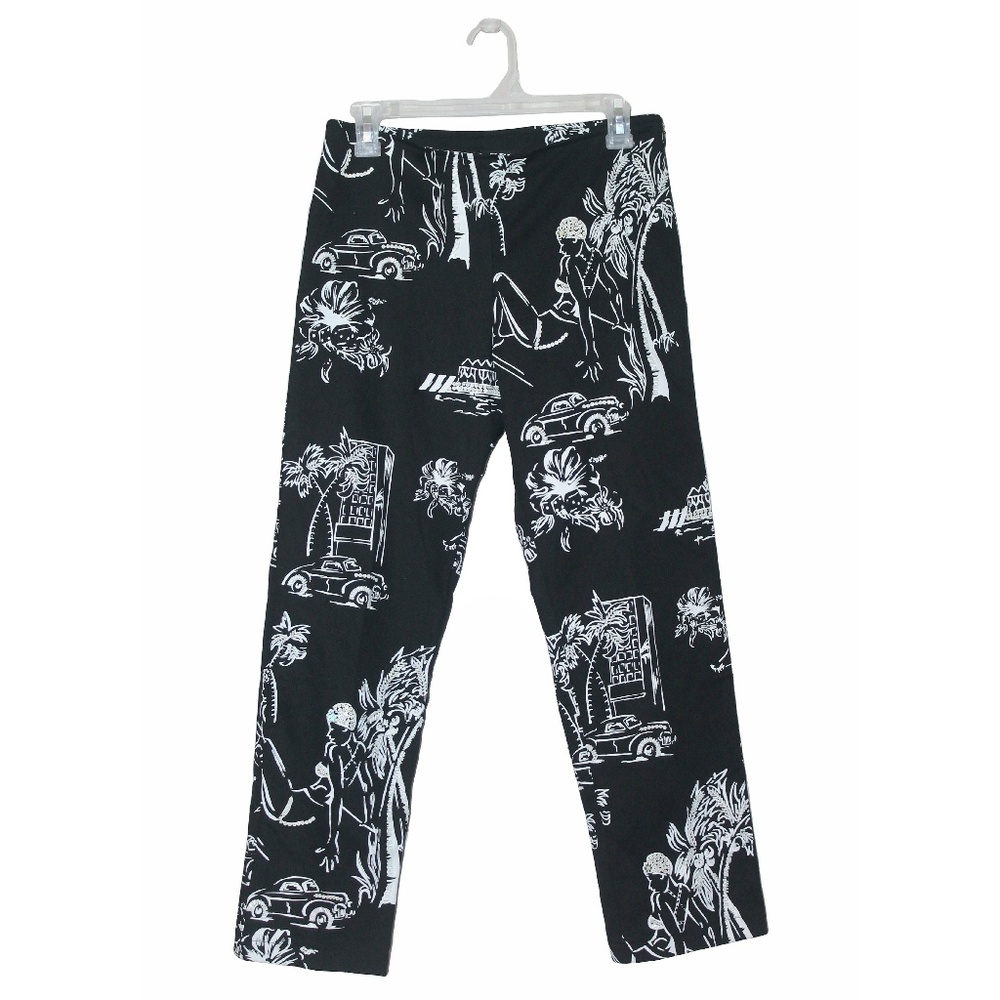 NWOT Haven Bleu Beaded Crop Pants